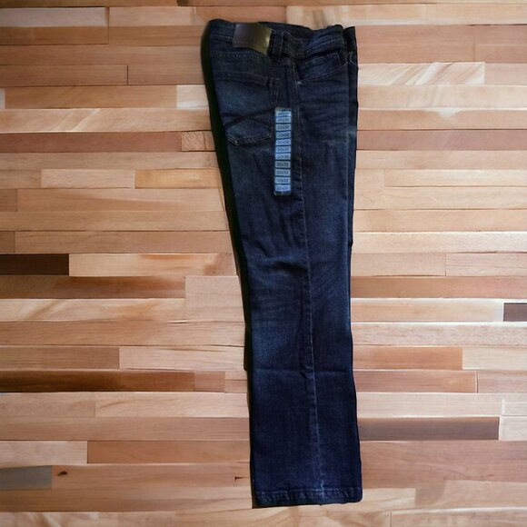 NWT AXEL MFG CO (32X32) Blue Denim Slim Boot - Picture 3 of 7